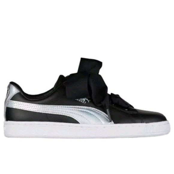 Nib Puma Basket Heart Explosive Blk 